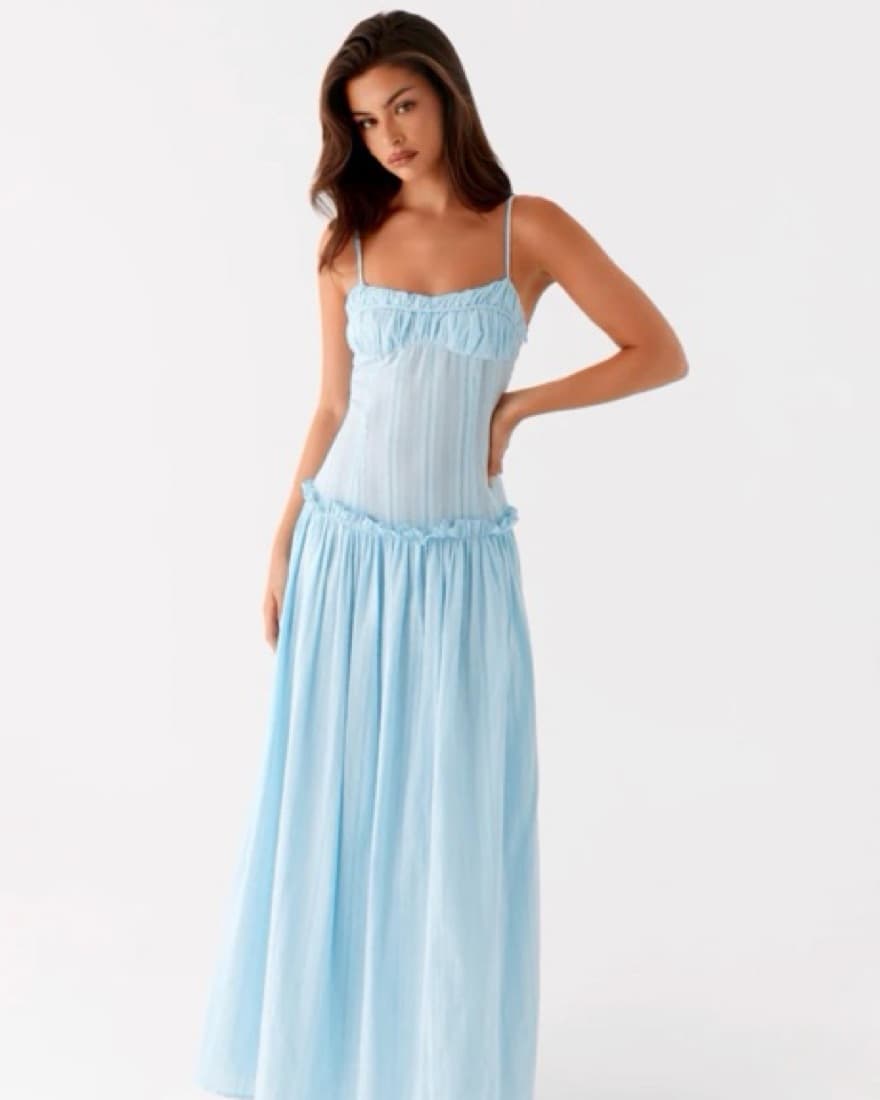 Drop Waist Maxi Dress - Image 1