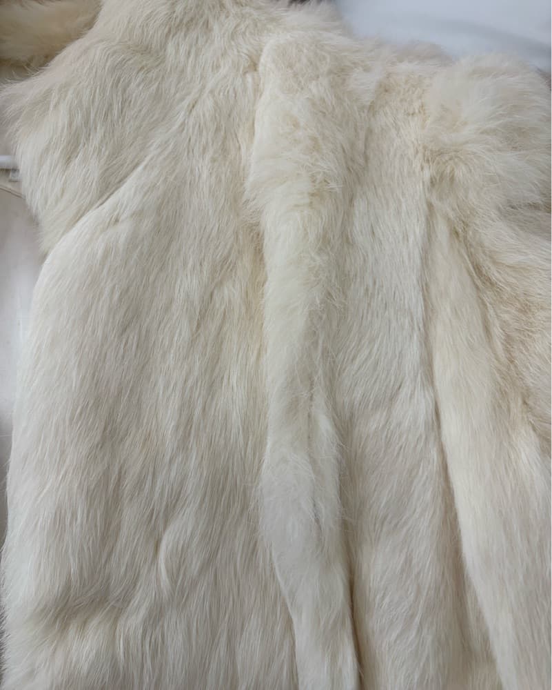 Genuine Rabbit Fur Jacket - Image 3