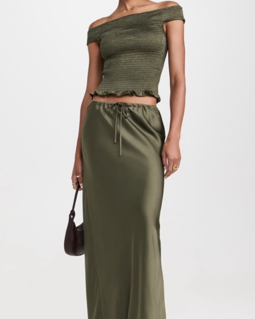 WAYF Drawstring Skirt - Image 2