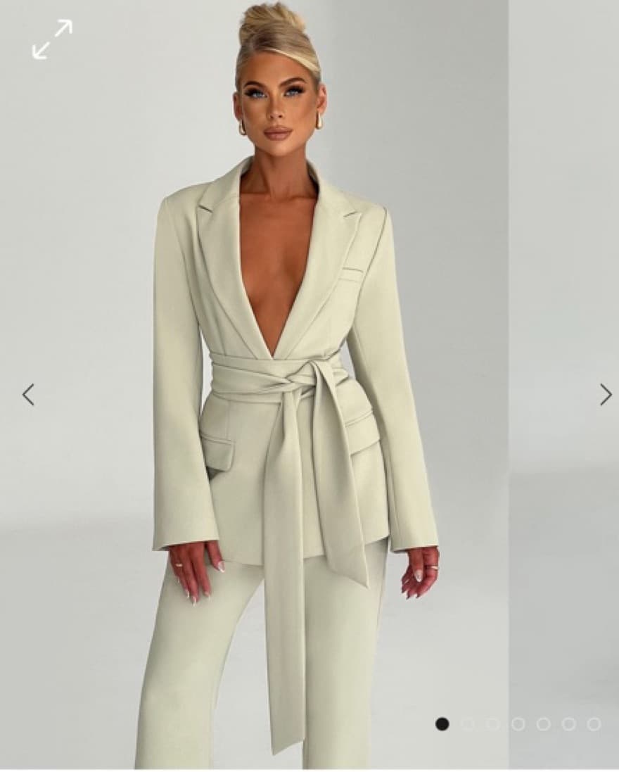 HAZEL SUIT SET - SAGE - Image 4