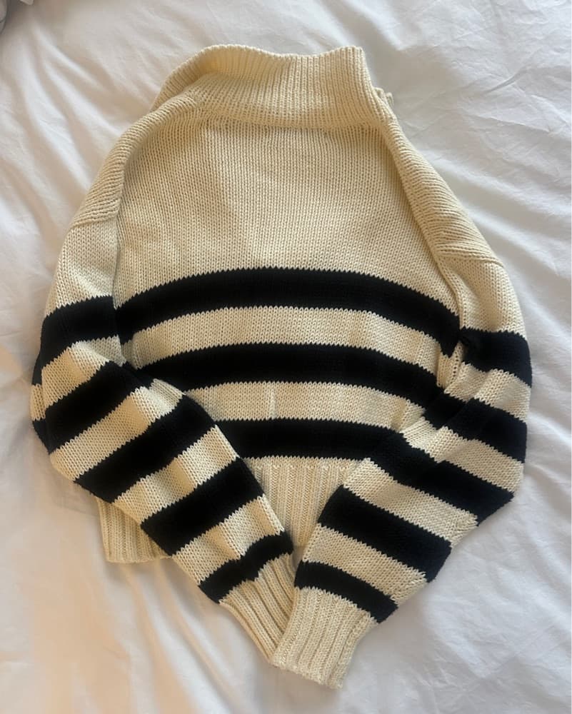 Ciao Lucia Venezia Striped Sweater - Image 6