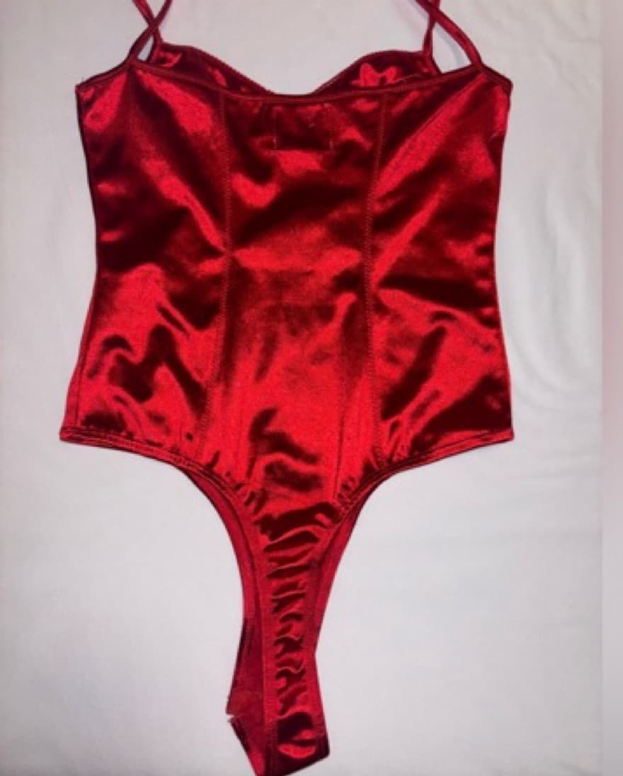Vibrant Red Princess Polly Bodysuit - Image 5