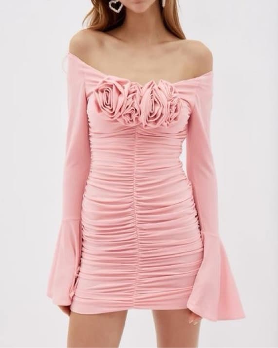 Leau Paloma Floral Mini Dress - Image 4