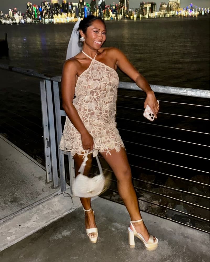 Retrofete Hayden Shell Sequin Mini Dress - Image 3
