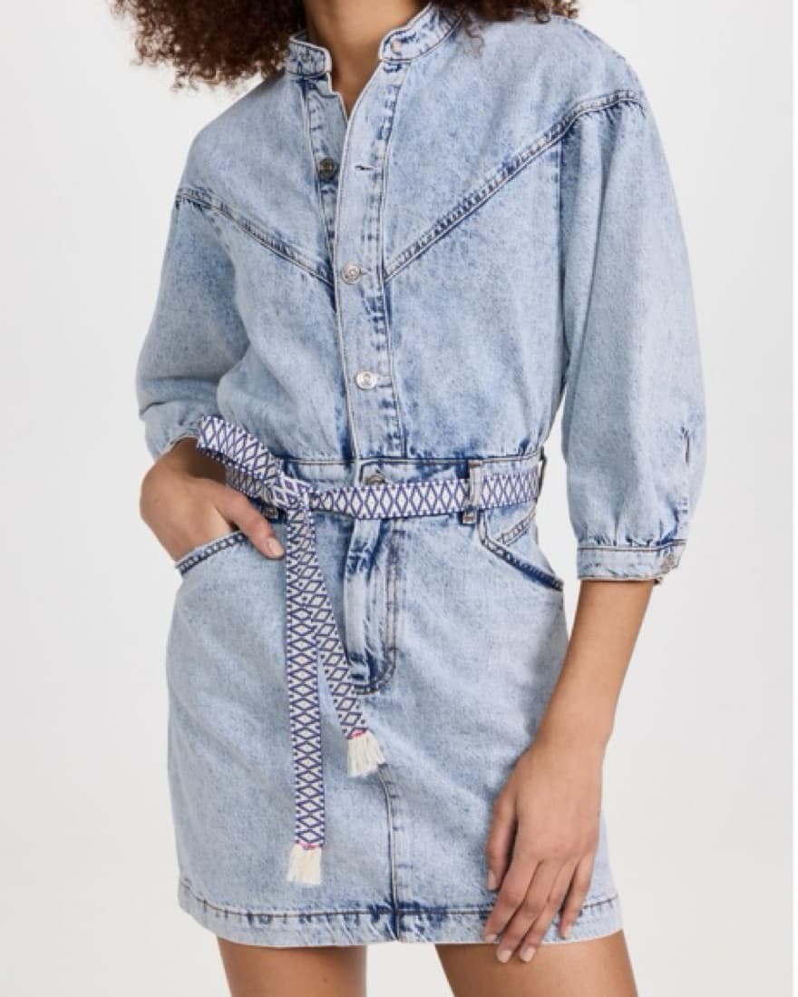 Scotch & Soda Denim Mini Dress - Image 3