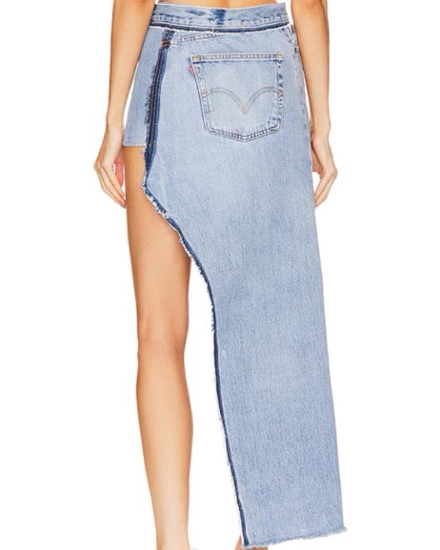 EB Denim Reinvented Long Skirt  - Image 5