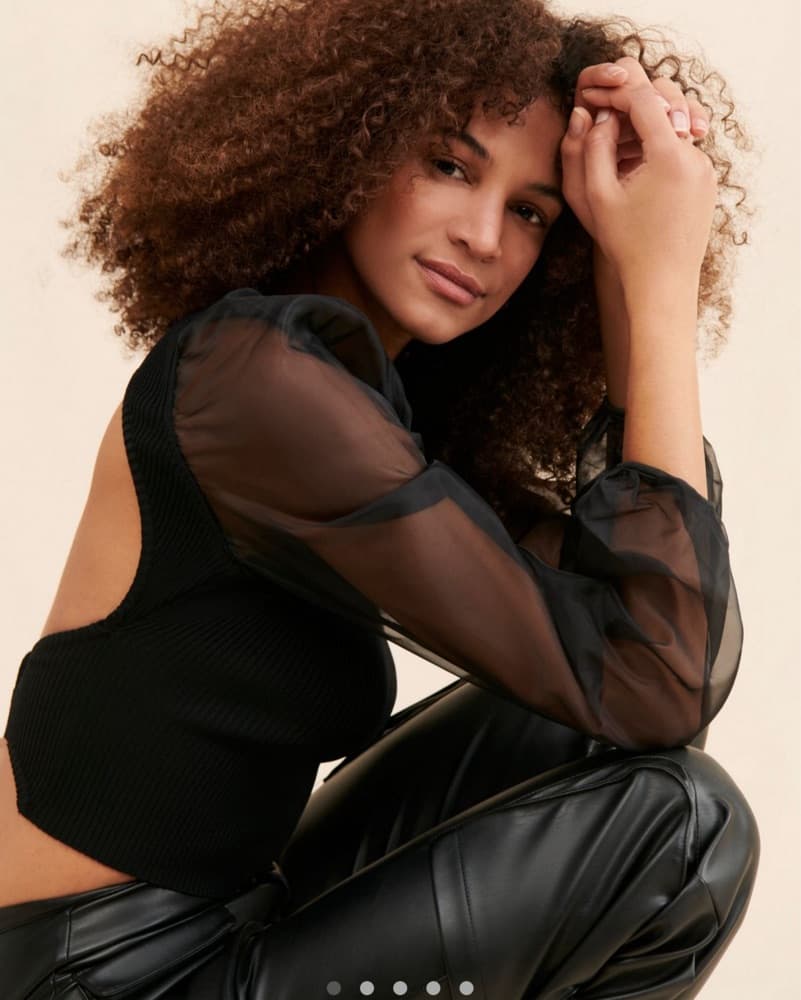 Open Back ASTR the Label Sweater  - Image 4