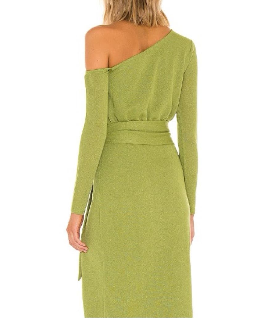 Lovers and Friends Sage Green Dress - Image 4