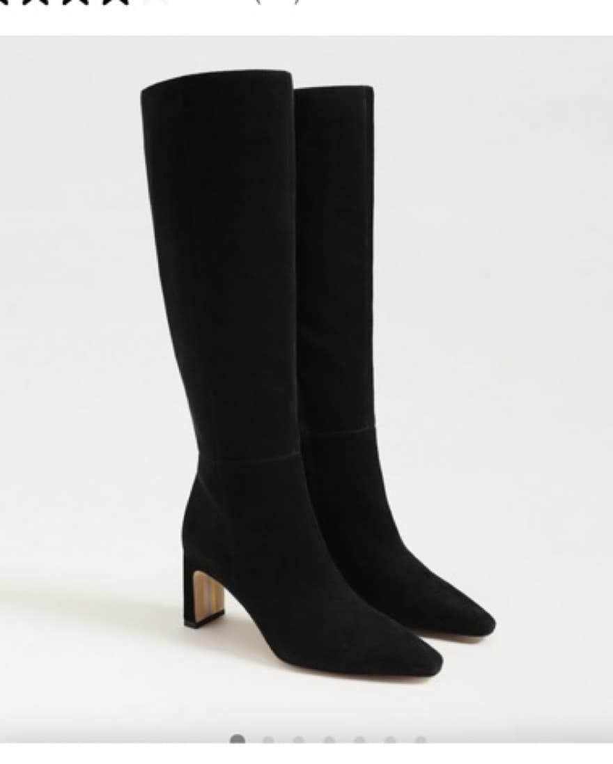 SYLVIA WIDE CALF KNEE HIGH BOOT - Image 1