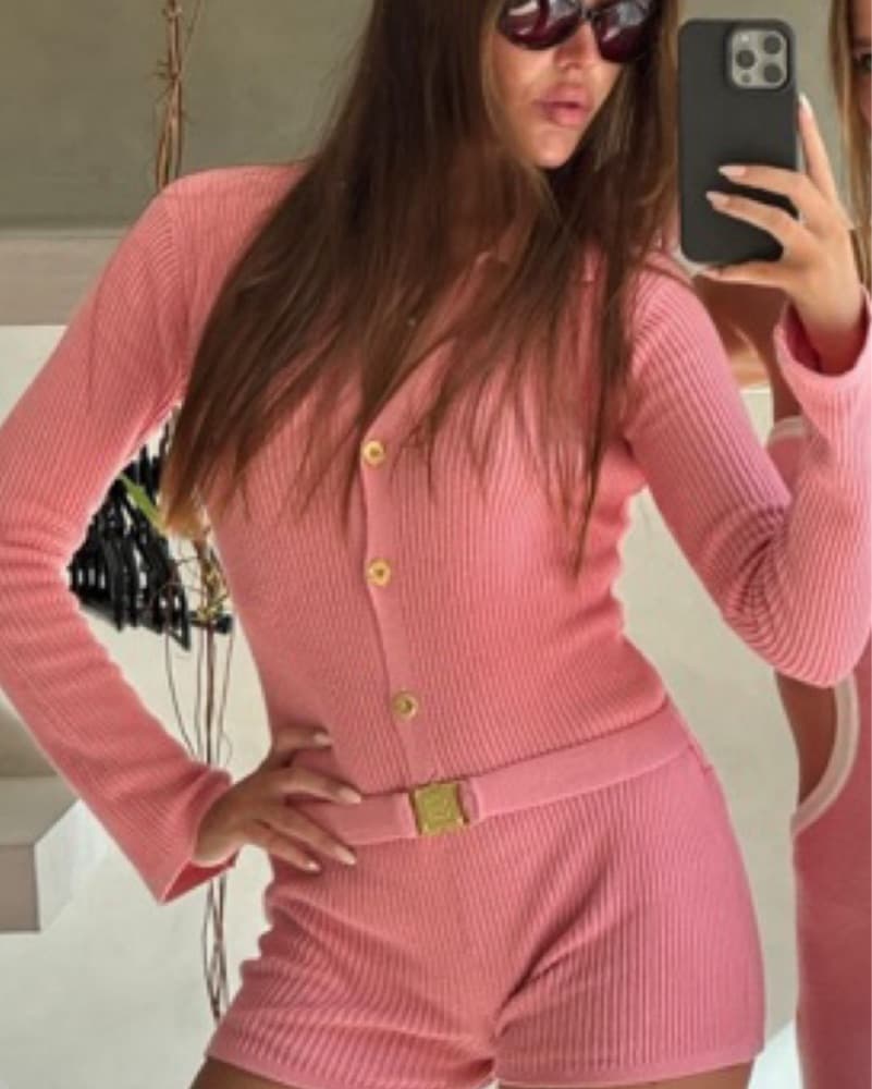 Cin Cin Pink Jumpsuit  - Image 6