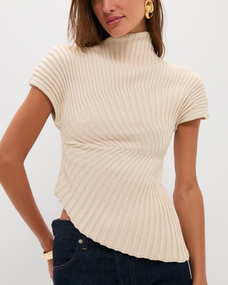 Cult Gaia Annemie Knit Top, XS - Image 1