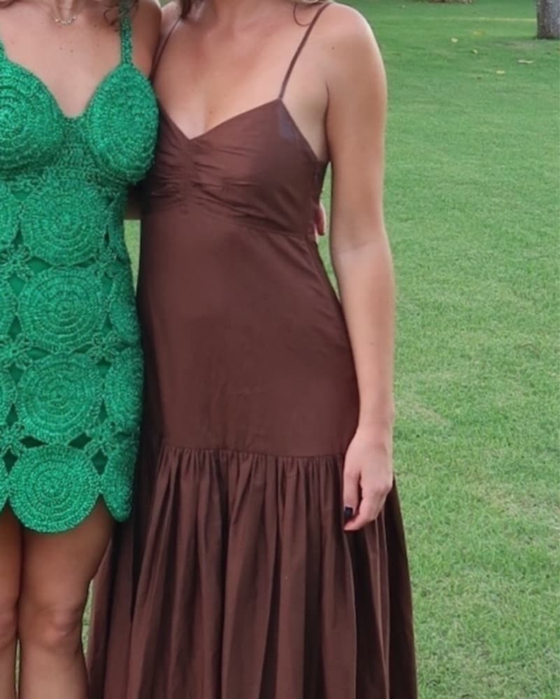 Alc Harper Brown Dress - Image 3