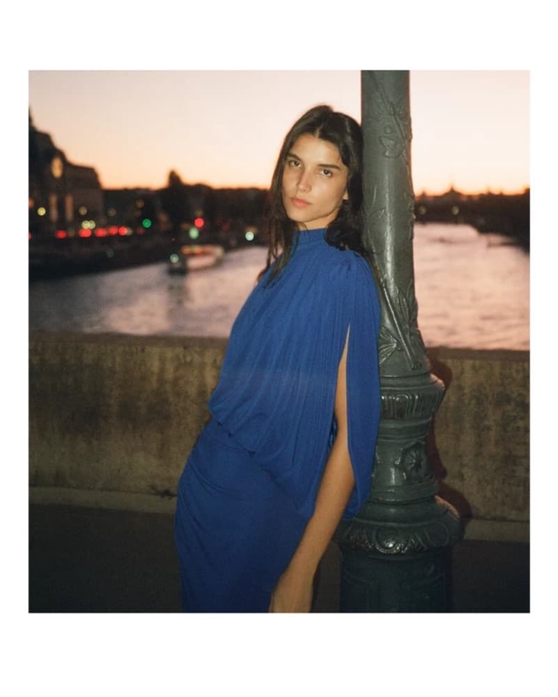 Cobalt Blue Long one shoulder dress - Image 2