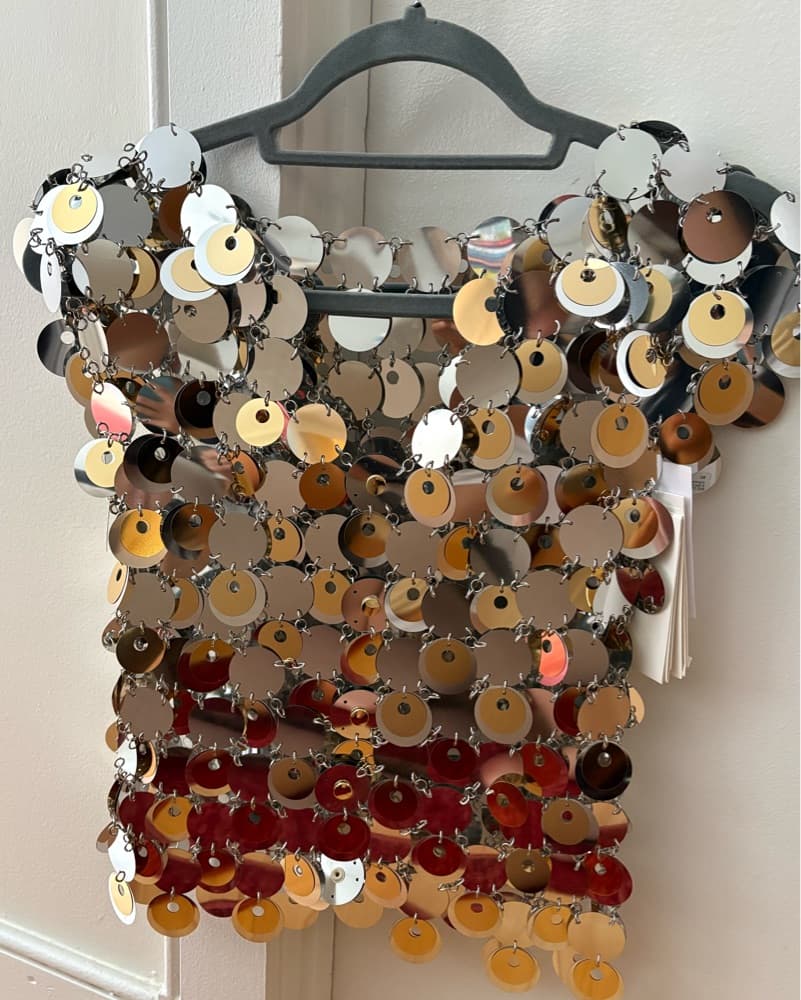 Paco Rabanne x H&M Sequin-disc Top - Image 2