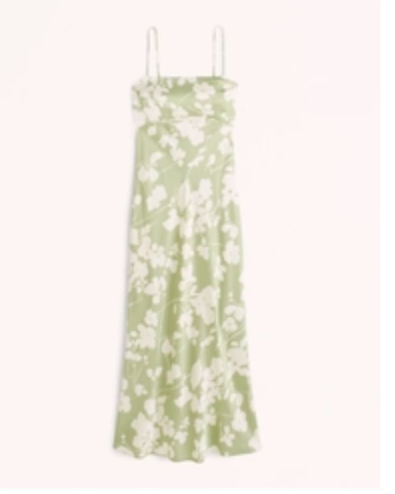 Floral Cowl Back Midi Dress  - Image 1