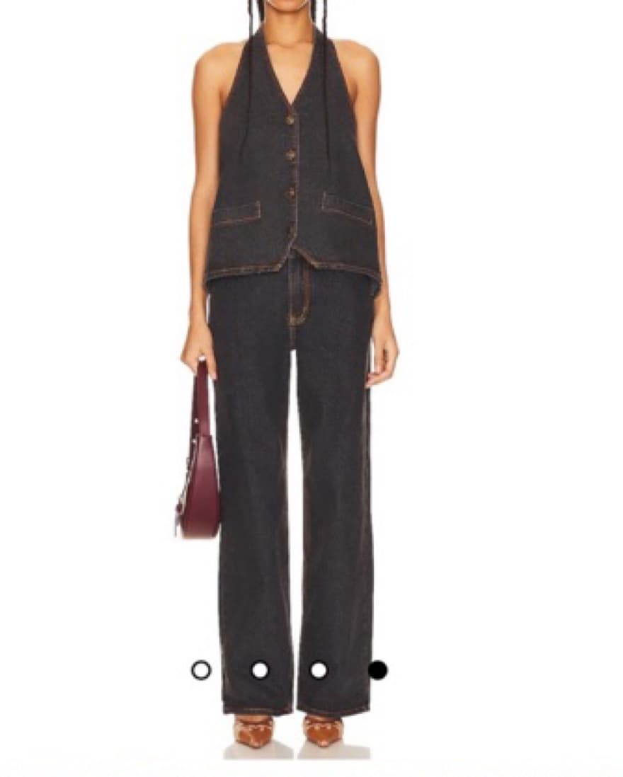 Lioness Denim & Halter Top Set - Image 2