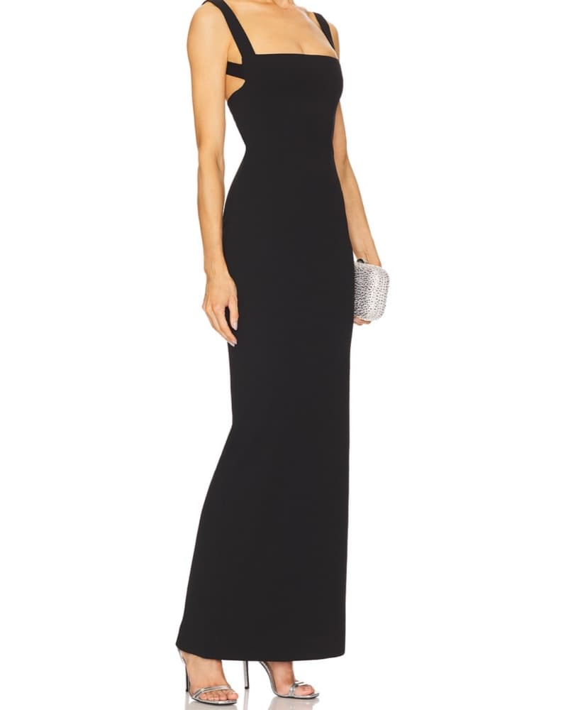 SOLACE Black Gown  - Image 2