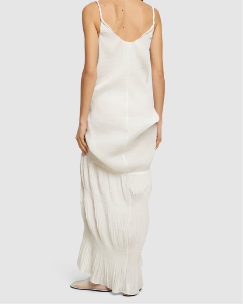 JW Anderson Sculptural Sheer Dress - Image 4
