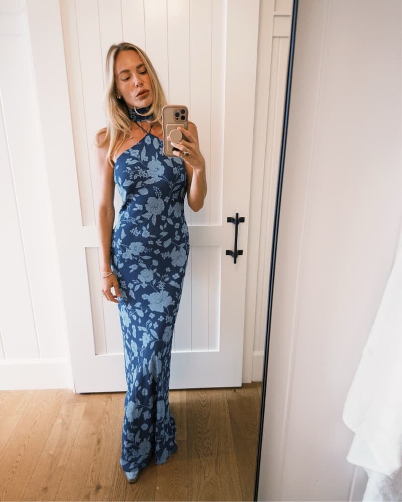Stone Cold Fox Floral Gown - Image 1