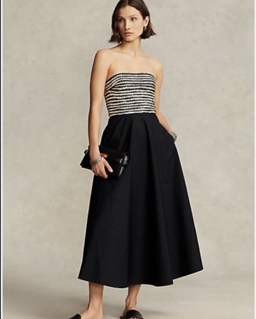 Ralph Lauren Weave Midi Dress - Image 1