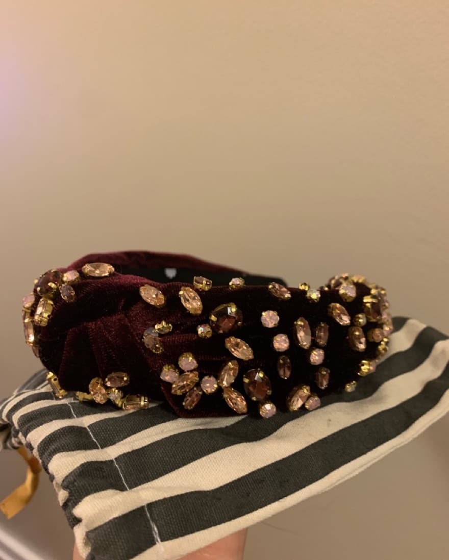 Lele Sadoughi Velvet Headband - Image 3