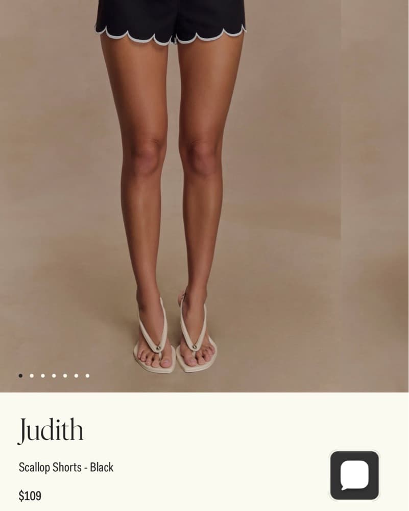 Scalloped Short And Top Set  - Image 6