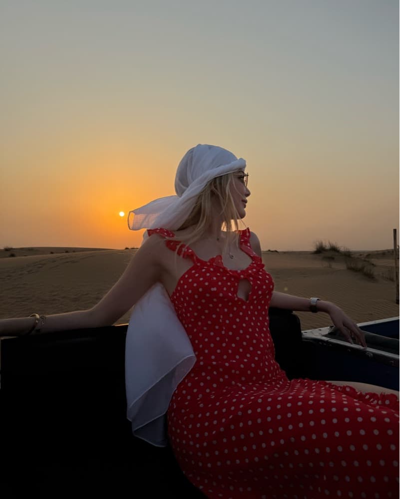 Enchanting Polka Dot Maxi Dress - Image 1