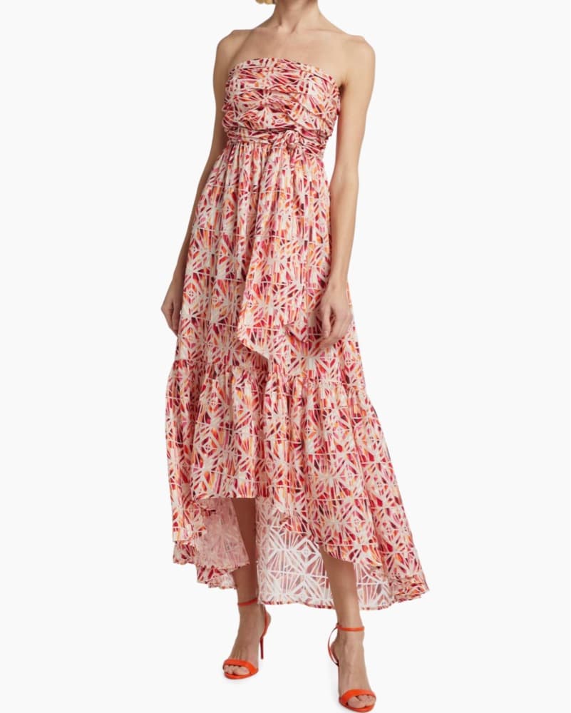 Ramy Brook Geometric Strapless Dress - Image 2