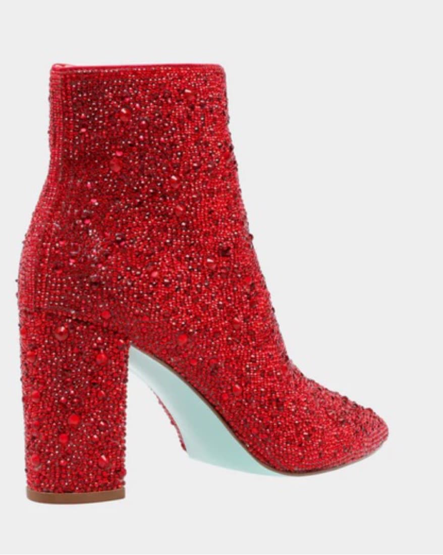 Betsey Johnson Red Cady Bootie - Image 3