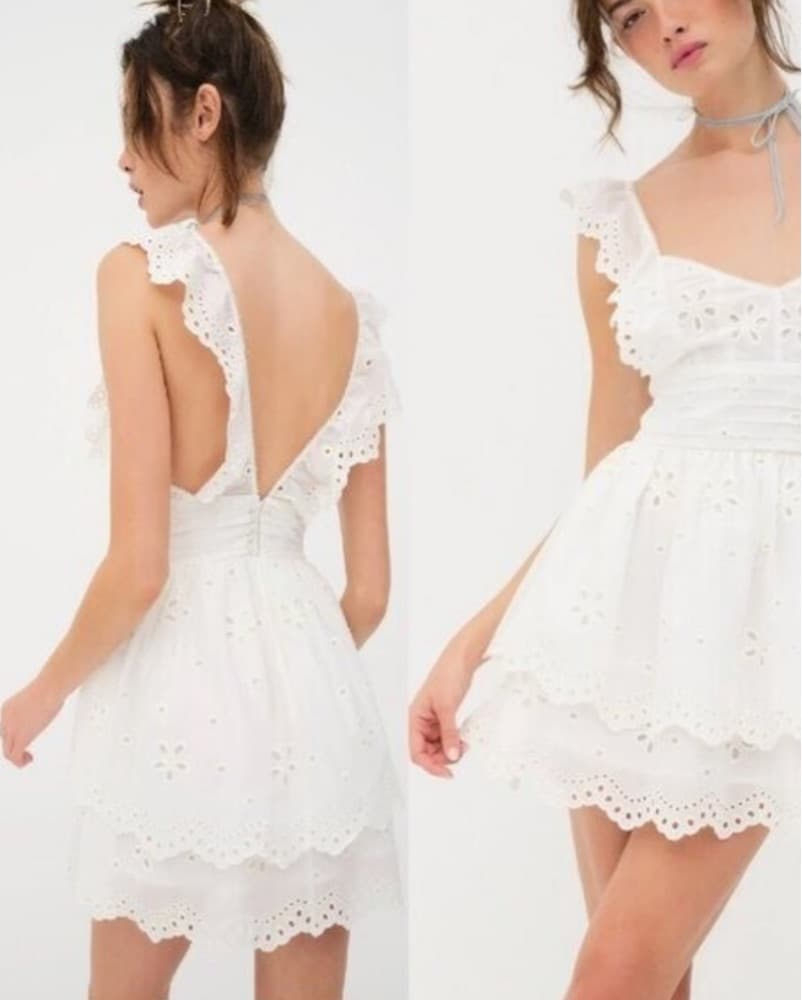 For Love and Lemons Serena Mini Dress - Image 2