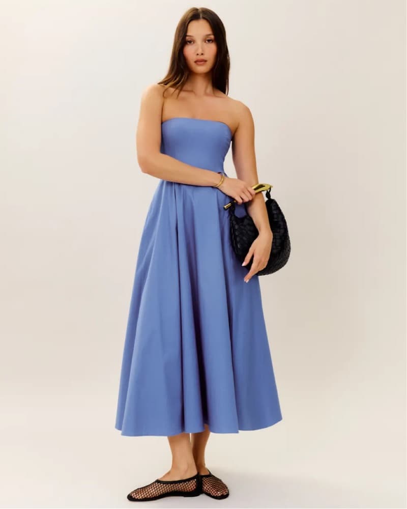 Blue Reformation Dress (Astoria dress) - Image 1