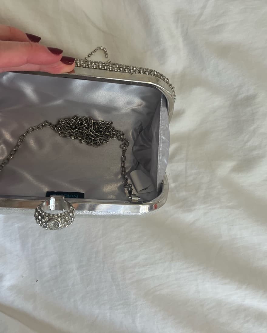 Silver Holiday Clutch NYE - Image 3