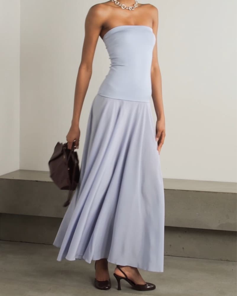 ESSE STUDIOS Illi Strapless Maxi Dress - Image 5