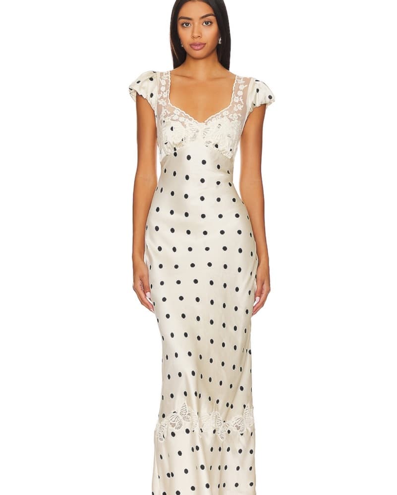 Free People Polka Dot Dress - Image 3
