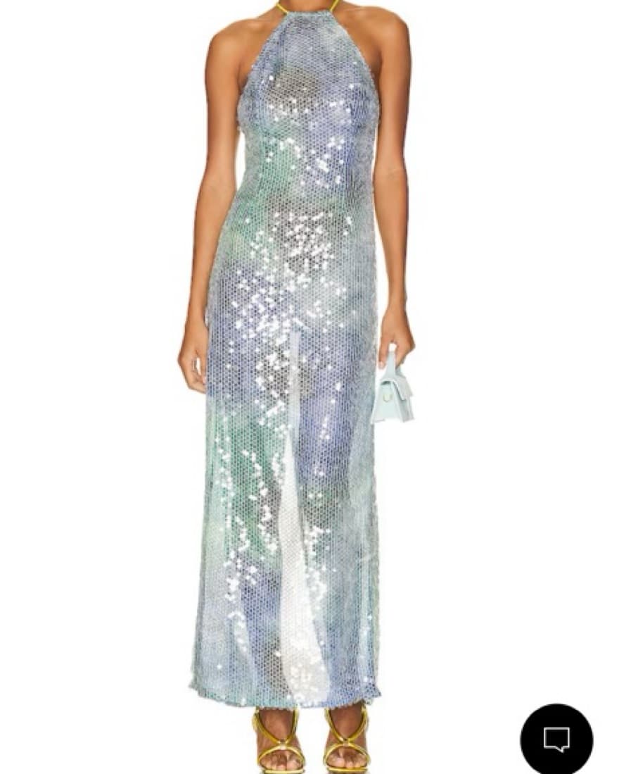ILA Mer Blue Dress - Image 3