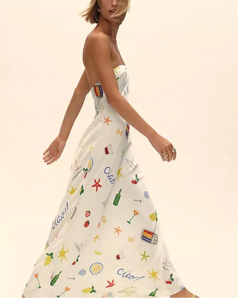 For Love & Lemons Italy Maxi Dress - Image 3