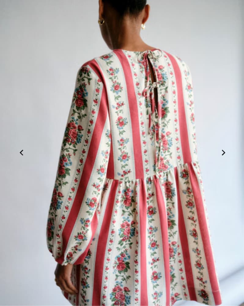 Sezane ZELIE DRESS  Margaret Print   - Image 4
