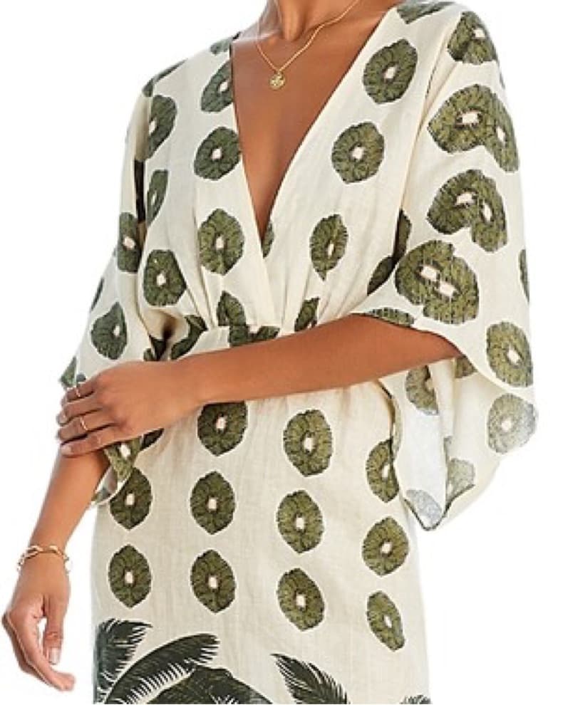 Juan de Dios Topacio Kimono Maxi Dress - Image 1