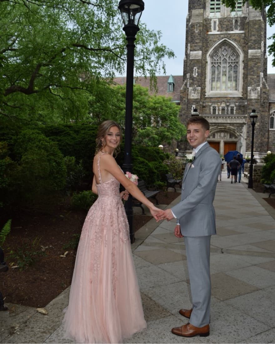 Sherri Hill Pink Gown - Image 2