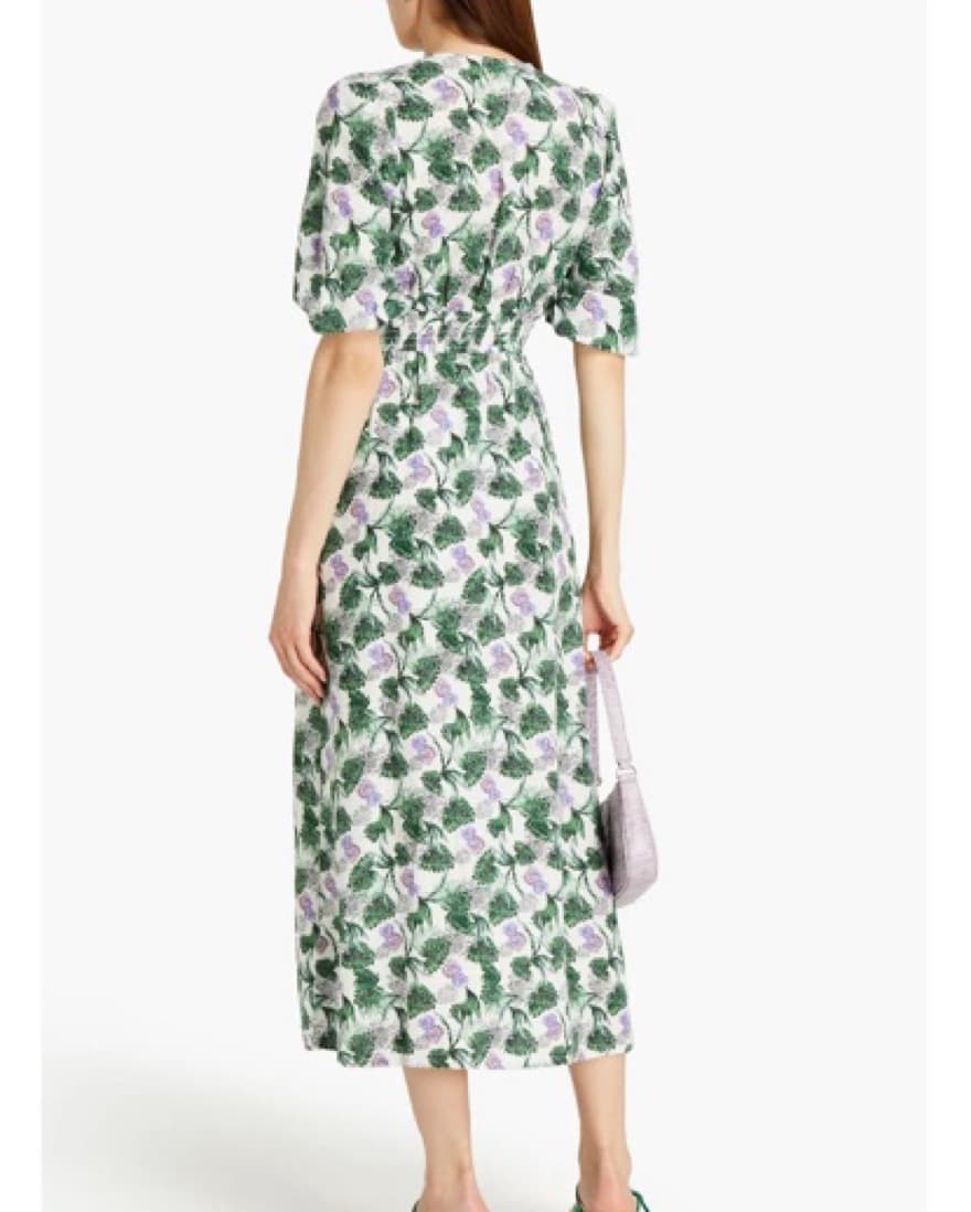 Maje Midi Floral Dress - Image 2