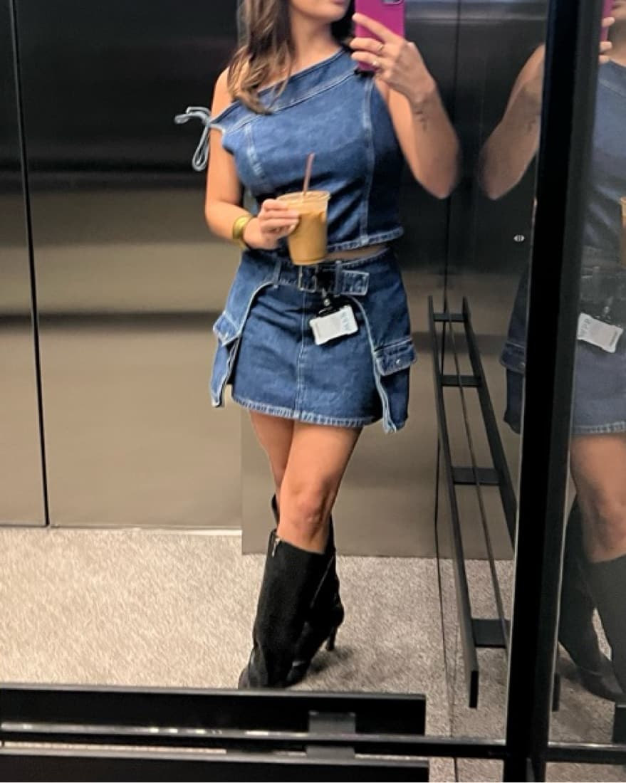 Ramsey Denim Top - Image 3