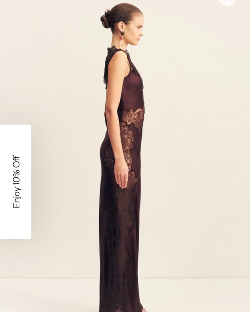 Shona Joy Jamila Dress Espresso  - Image 3