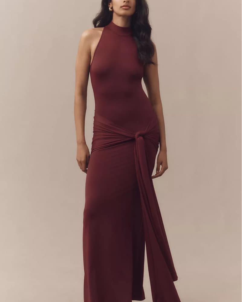 Bardot Isadora High-Neck Maxi Dress - Image 3