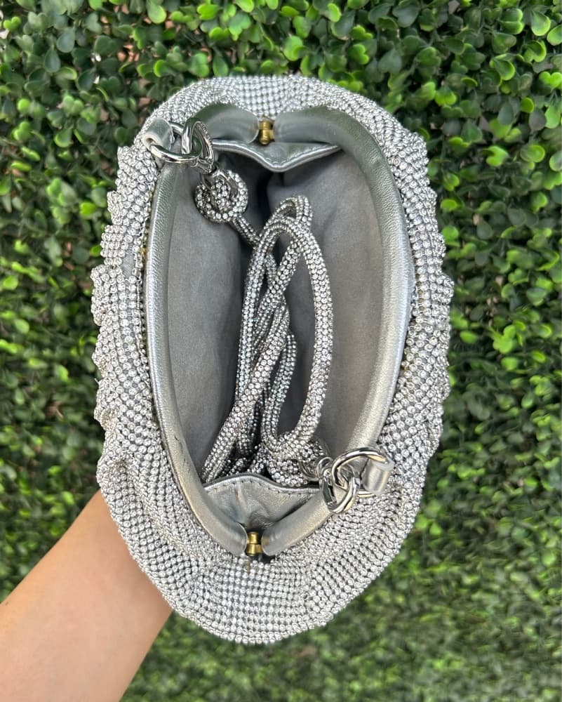 Cult Gaia Jaala Nano Rhinestone Clutch - Image 4
