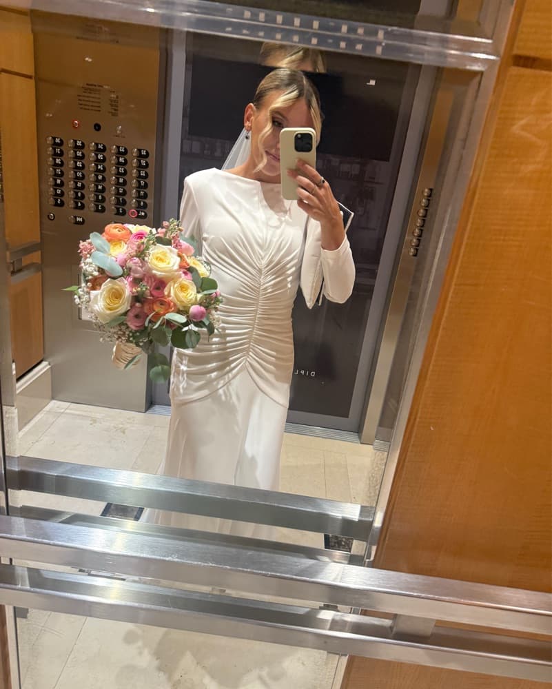 Modest Wedding Gown - Image 2