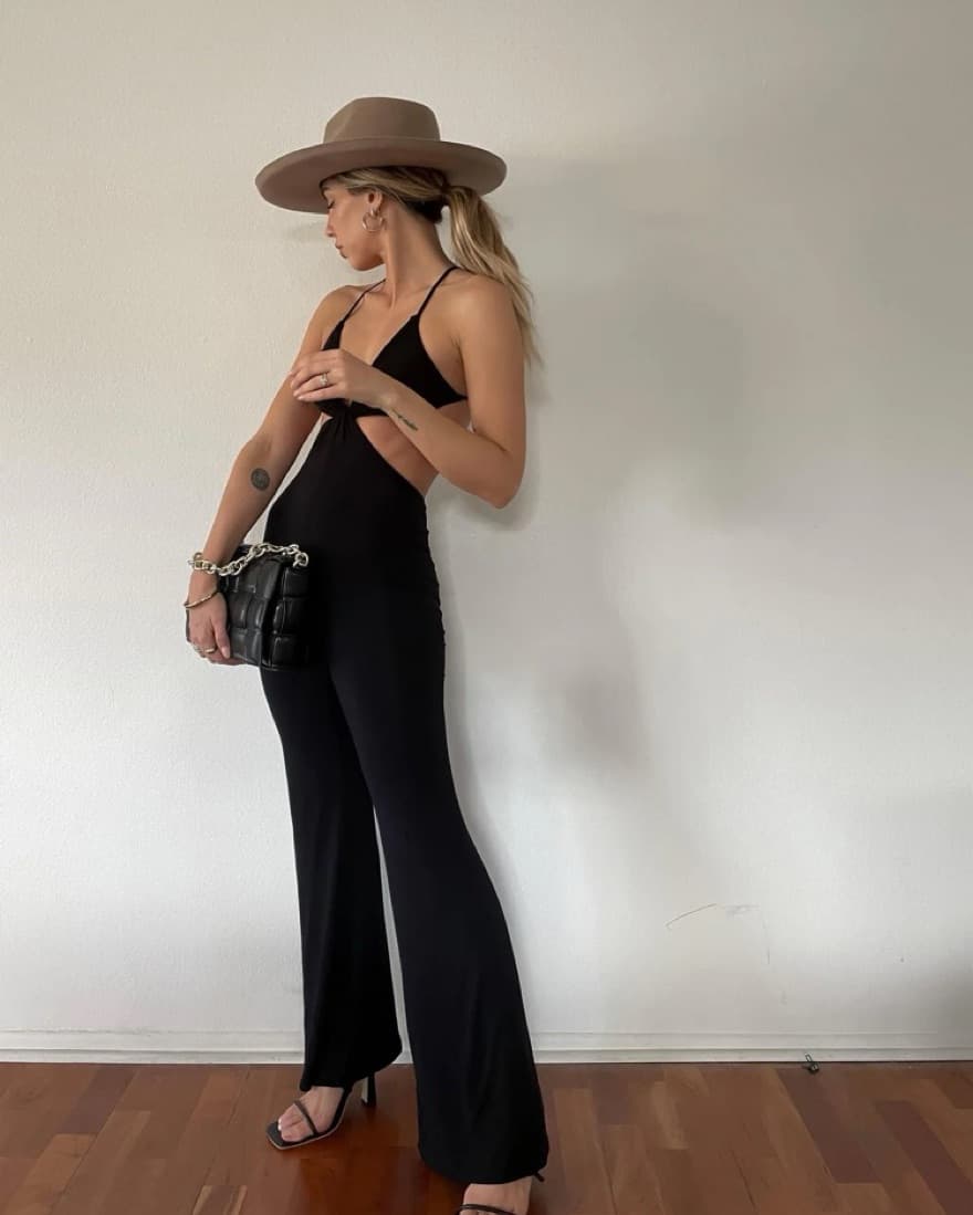 Indah Black Jumpsuit - Image 2