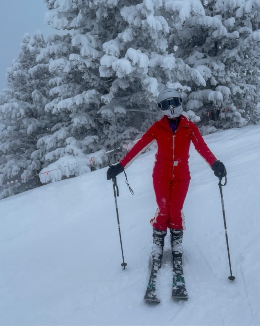 Red Ski Suit - Image 1
