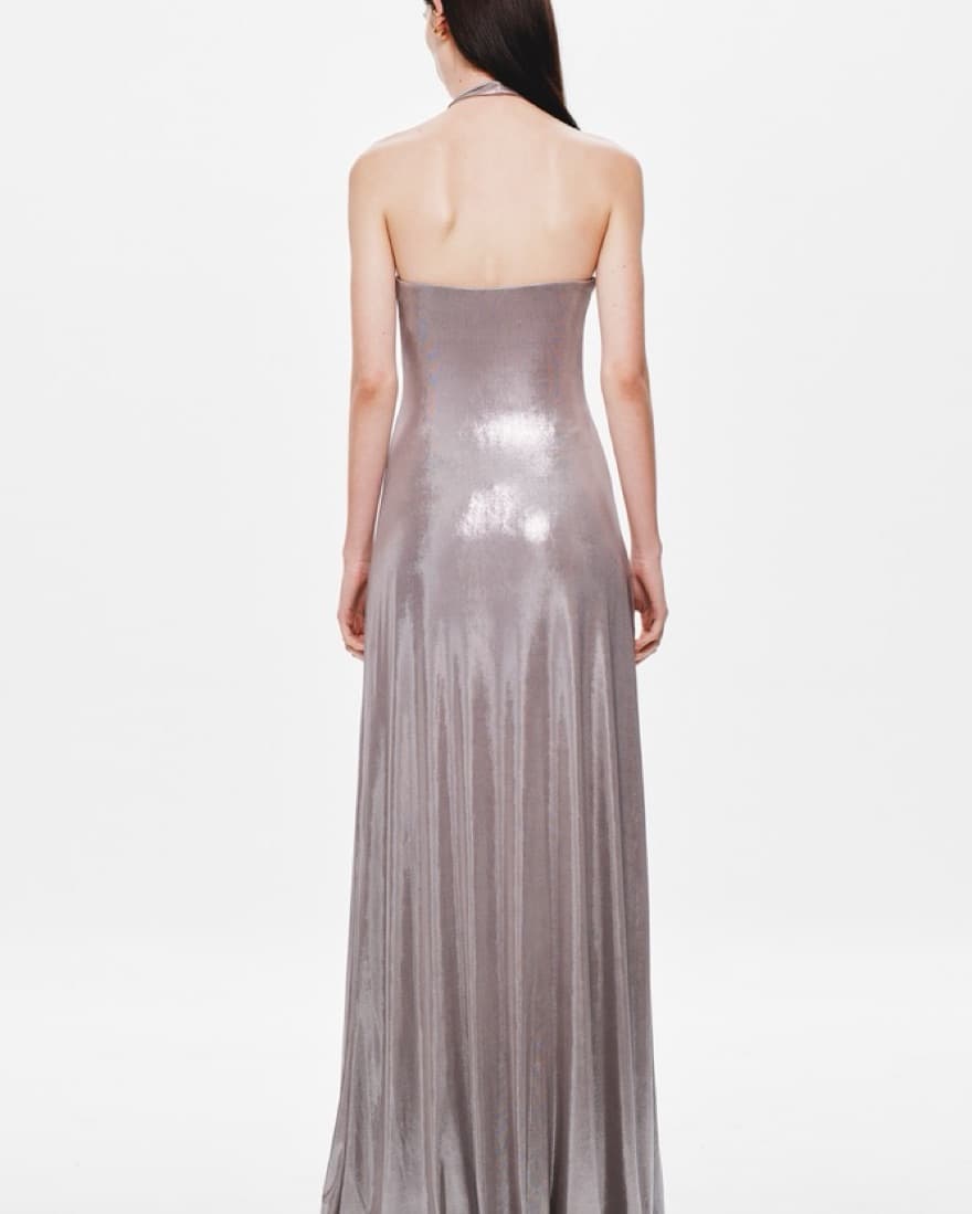 MISHA Foil Jersey Dress - Image 6