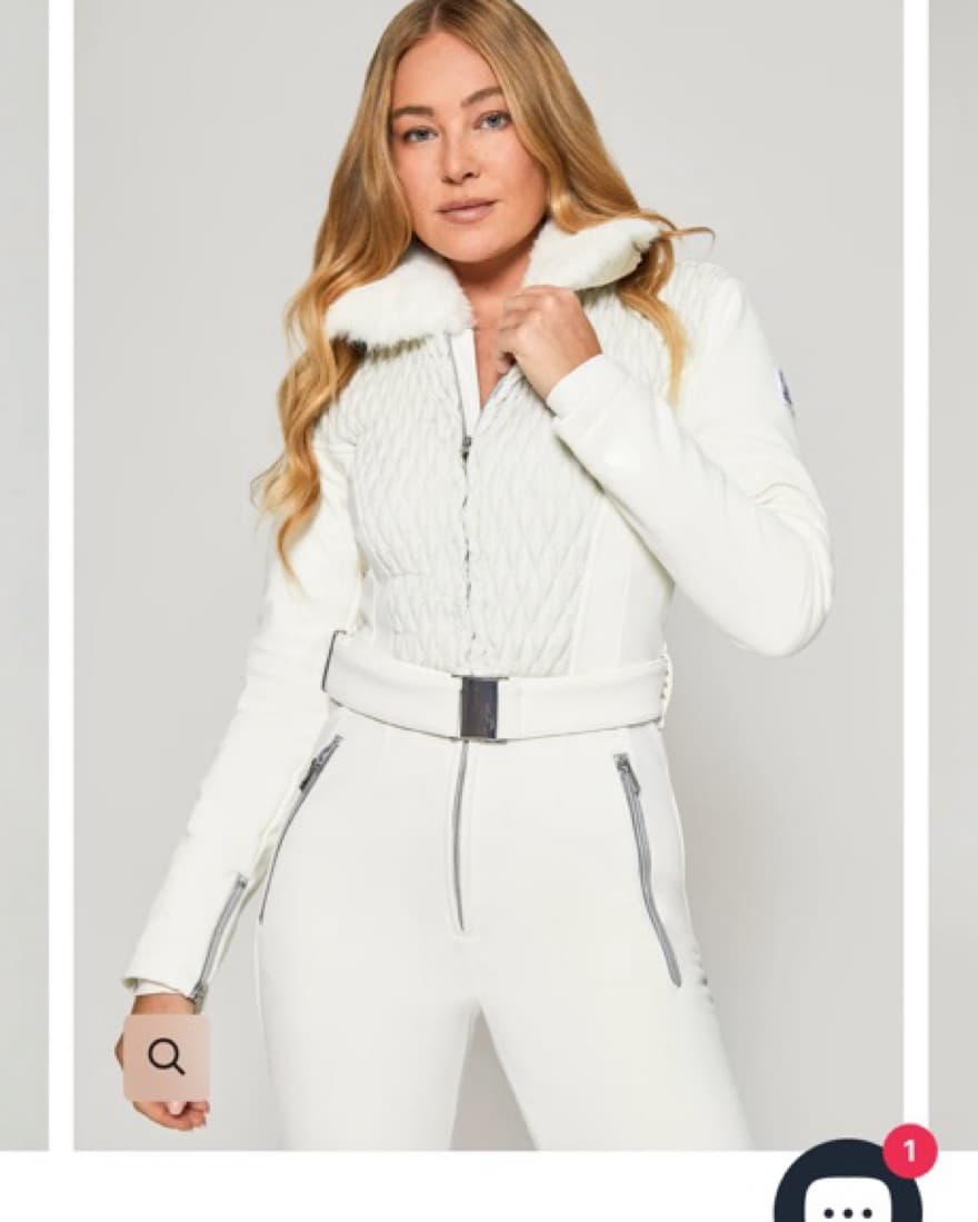 My Sunday Ski Signature White Ski Suit  - Image 5