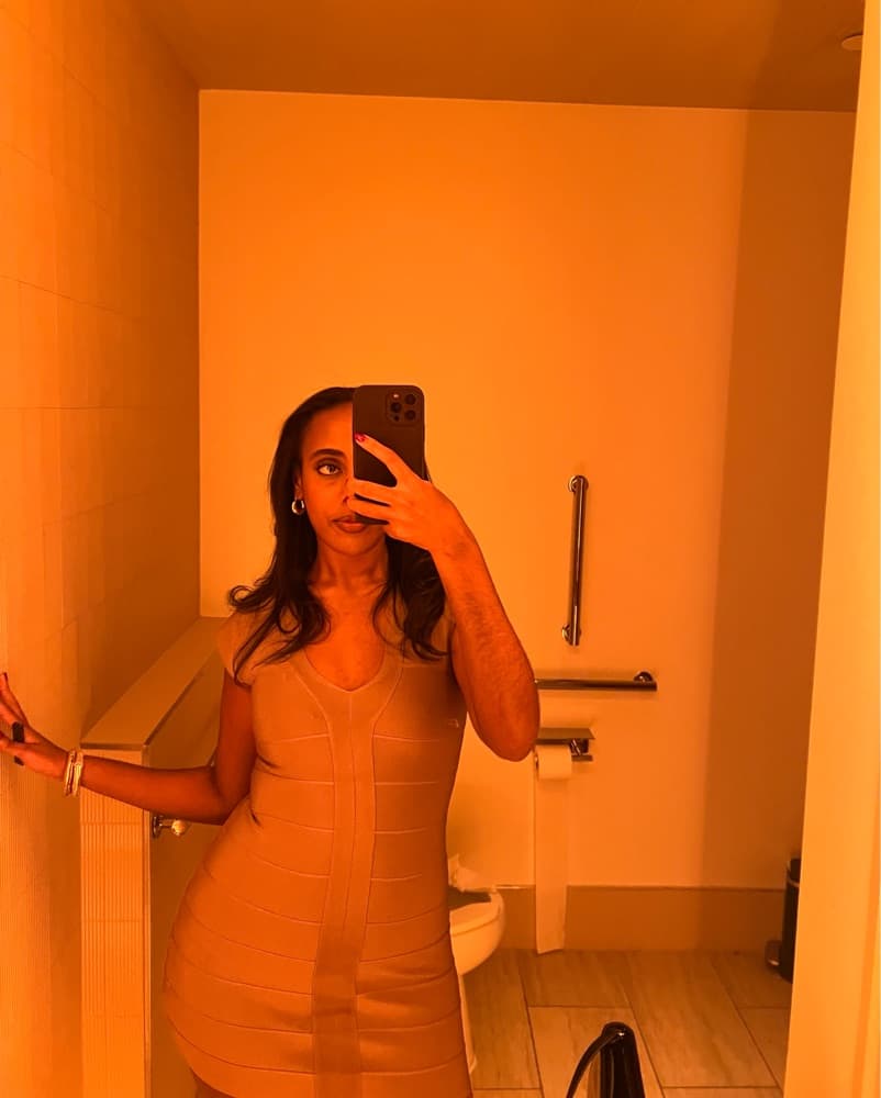 Aritzia Bondage Mini Dress - Image 2
